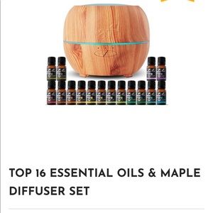 Aroma Oil Diffuser With 16 Essential Oils